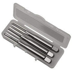 Greenfield Threading - Tap Sets Thread Size: #10-32 Number of Flutes: 4 - USA Tool & Supply