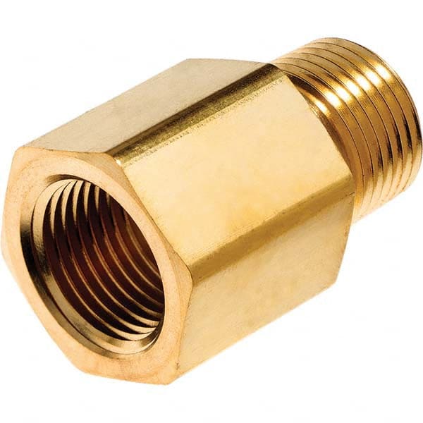 USA Sealing - 3/8" Brass Pipe Adapter - USA Tool & Supply
