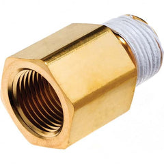 USA Sealing - 1/2" Brass Pipe Adapter - USA Tool & Supply