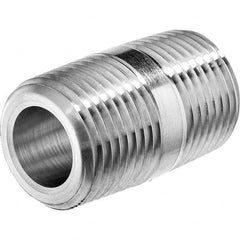 USA Sealing - 3/8" Galvanized Steel Pipe Close Nipple - USA Tool & Supply