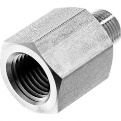 USA Sealing - 3/8 x 1/4" 316 Stainless Steel Pipe Reducing Adapter - USA Tool & Supply