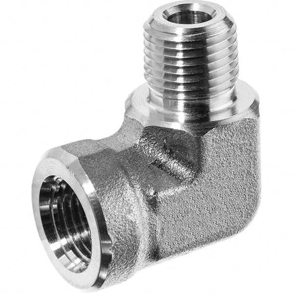 USA Sealing - 1/2" 316 Stainless Steel Pipe 90° Street Elbow - USA Tool & Supply