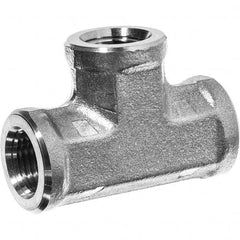 USA Sealing - 3/8" 316 Stainless Steel Pipe Female Tee - USA Tool & Supply