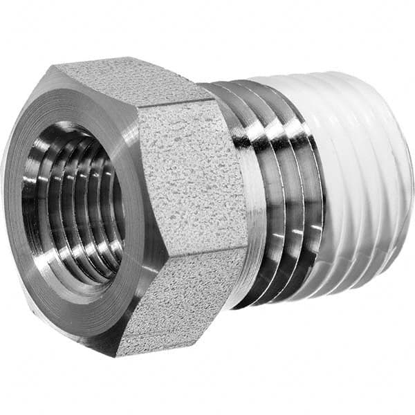 USA Sealing - 3/8 x 1/4" 316 Stainless Steel Pipe Hex Bushing - USA Tool & Supply