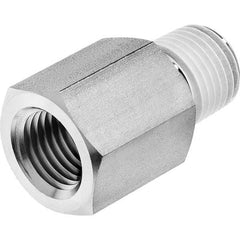 USA Sealing - 3/8" Galvanized Steel Pipe Adapter - USA Tool & Supply