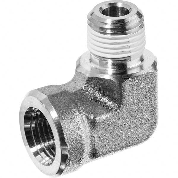 USA Sealing - 1/2" 316 Stainless Steel Pipe 90° Street Elbow - USA Tool & Supply