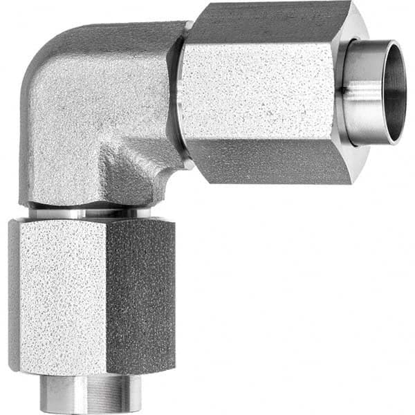 USA Sealing - Metal Compression Tube Fittings Type: Union Elbow End Connections: Comp x Comp - USA Tool & Supply