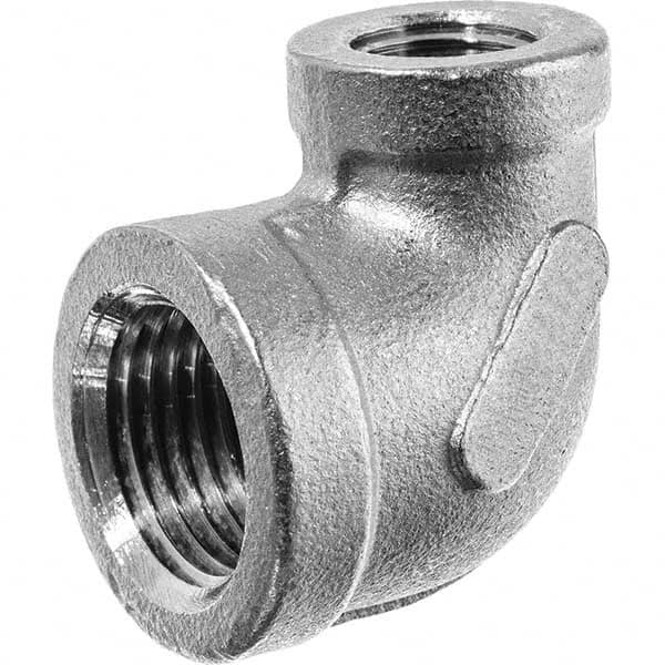 USA Sealing - 1 x 3/4" 304 Stainless Steel Pipe 90° Reducing Elbow - USA Tool & Supply
