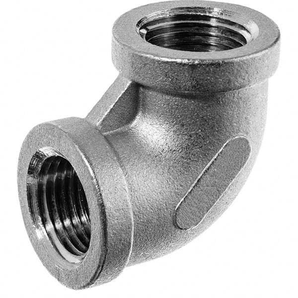 USA Sealing - 1/4" 304 Stainless Steel Pipe 90° Elbow - USA Tool & Supply