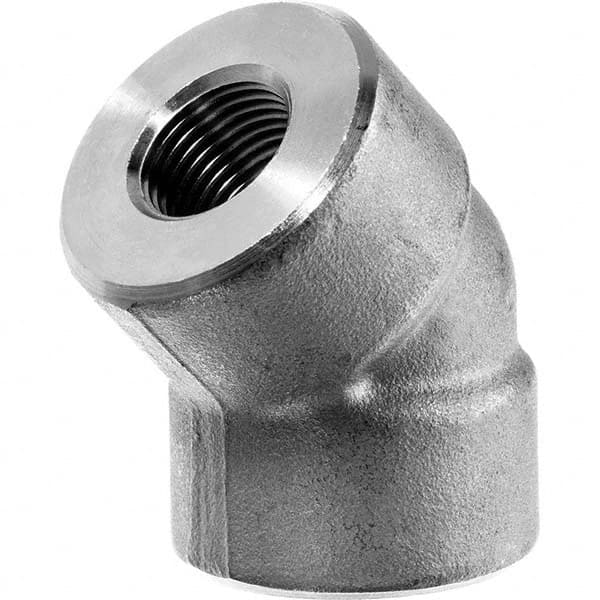 USA Sealing - 1" 316 Stainless Steel Pipe 45° Elbow - USA Tool & Supply