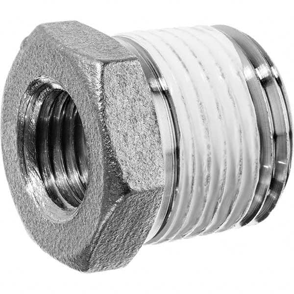 USA Sealing - 1 x 3/4" 316 Stainless Steel Pipe Hex Bushing - USA Tool & Supply