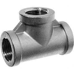 USA Sealing - 2" 304 Stainless Steel Pipe Tee - USA Tool & Supply