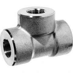 USA Sealing - 1" 316 Stainless Steel Pipe Tee - USA Tool & Supply