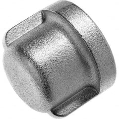 USA Sealing - 1" 304 Stainless Steel Pipe Round Cap - USA Tool & Supply