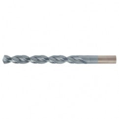 #23 RHS / RHC HSS 135 Degree Split Point Wide Land Parabolic Drill - TiCN - USA Tool & Supply