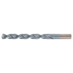 15/32 RHS / RHC HSS 135 Degree Split Point Wide Land Parabolic Drill - TiCN - Exact Industrial Supply