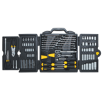 STANLEY® 1/4" & 3/8" Drive 150 Piece Mechanic's Tool Set - USA Tool & Supply