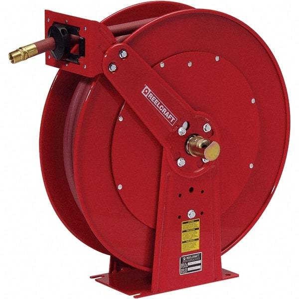 Reelcraft - Hose Reels Style: Spring Retractable Hose Length (Feet): 50 - USA Tool & Supply