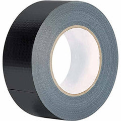 Value Collection - 60 Yd x 2" x 8.7 mil Black Polyethylene Cloth Duct Tape - USA Tool & Supply