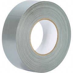 Value Collection - 60 Yd x 2" x 11.8 mil Silver Polyethylene Cloth Duct Tape - USA Tool & Supply