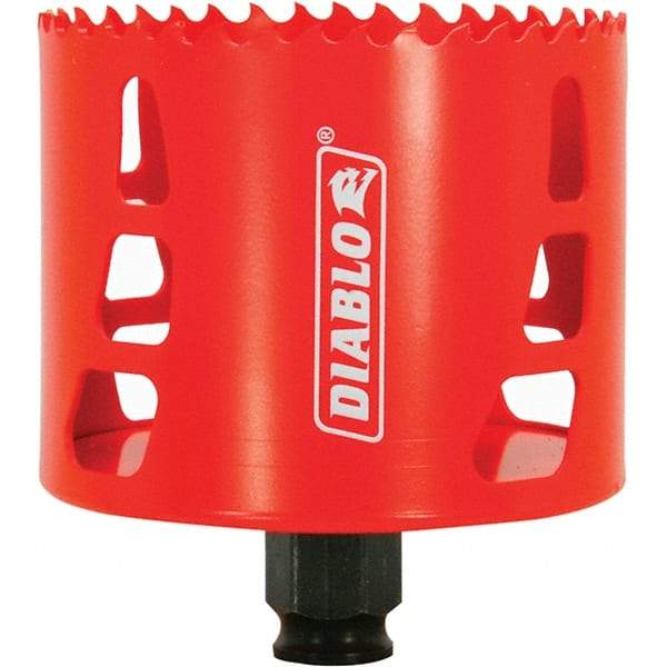 Freud - 3-1/4" Diam, 2-3/8" Cutting Depth, Hole Saw - Bi-Metal Saw, Toothed Edge - USA Tool & Supply