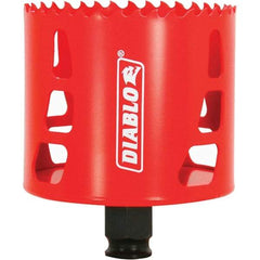 Freud - 3" Diam, 2-3/8" Cutting Depth, Hole Saw - Bi-Metal Saw, Toothed Edge - USA Tool & Supply