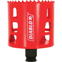 Freud - 2-3/4" Diam, 2-3/8" Cutting Depth, Hole Saw - Bi-Metal Saw, Toothed Edge - USA Tool & Supply