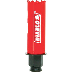 Freud - 1" Diam, 2-3/8" Cutting Depth, Hole Saw - Bi-Metal Saw, Toothed Edge - USA Tool & Supply