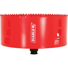 Freud - 6" Diam, 2-3/8" Cutting Depth, Hole Saw - Carbide-Tipped Saw, Toothed Edge - USA Tool & Supply