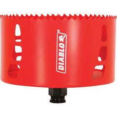 Freud - 4-3/4" Diam, 2-3/8" Cutting Depth, Hole Saw - Carbide-Tipped Saw, Toothed Edge - USA Tool & Supply