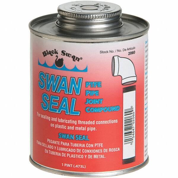 Black Swan - Threaded Pipe Sealants Container Type: Can Container Size: 1 Pt. - USA Tool & Supply