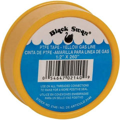 Black Swan - Pipe Sealing Tape Pipe Repair Tape Type: Gas Pipe Repair Tape Width (Inch): 1/2 - USA Tool & Supply