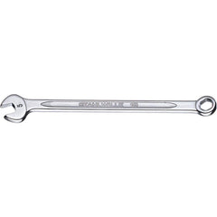 Combination Wrenches; Handle Type: Ergonomic; I-Beam; Tool Type: Metric; Head Type: Offset; Box End Type: 6-Point; Wrench Size (mm): 3.50; Material: Chrome Alloy Steel; Finish: Chrome-Plated; Head Offset Angle: 15; Opening Angle: 15; Overall Length (Decim