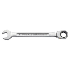 Combination Wrenches; Handle Type: Ergonomic; I-Beam; Tool Type: Metric; Head Type: Straight; Box End Type: 12-Point; Wrench Size (mm): 21.00; Material: Chrome Alloy Steel; Finish: Chrome-Plated; Head Offset Angle: 15; Opening Angle: 15; Overall Length (D