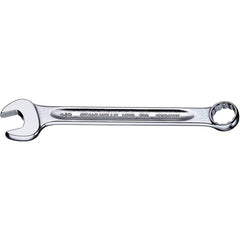 Combination Wrenches; Handle Type: Ergonomic; I-Beam; Tool Type: Inch; Head Type: Offset; Box End Type: 12-Point; Wrench Size (Decimal Inch): 0.2810; Material: Chrome Alloy Steel; Finish: Chrome-Plated; Head Offset Angle: 15; Opening Angle: 15; Overall Le