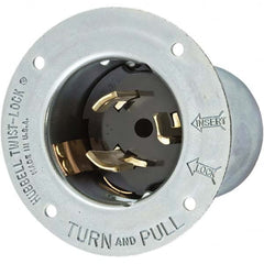 Hubbell Wiring Device-Kellems - 250V 50A NonNEMA Industrial Twist Lock Inlet - USA Tool & Supply