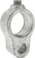 Kee - 1" Pipe, Malleable Iron Gate Hinge Fitting - Galvanized Finish - USA Tool & Supply