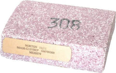 Norton - 5" Wide x 6" High x 1-1/2" Thick Grinding Segment - Ceramic, 30 Grit, Hardness G, Blue Print No. ME20579 - USA Tool & Supply