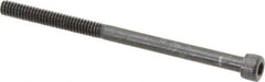 Value Collection - #5-40 UNC Hex Socket Drive, Socket Cap Screw - Alloy Steel, Black Oxide Finish, Partially Threaded, 2" Length Under Head - USA Tool & Supply