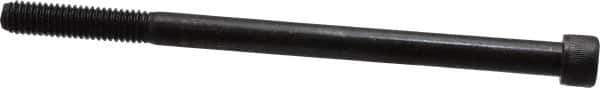 Value Collection - 3/8-16 UNC Hex Socket Drive, Socket Cap Screw - Alloy Steel, Black Oxide Finish, Partially Threaded, 6" Length Under Head - USA Tool & Supply