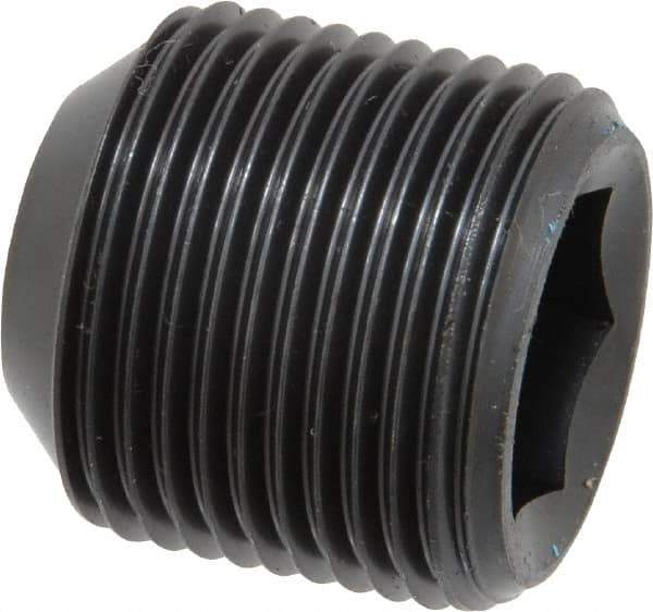 Value Collection - 1-14 UNF, 1" OAL, Cup Point Set Screw - Grade ASTM F912 Alloy Steel, 9/16" Key - USA Tool & Supply