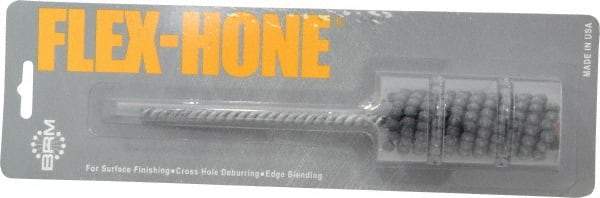 Brush Research Mfg. - 1-1/8" Bore Diam, 180 Grit, Silicon Carbide Flexible Hone - Extra Fine, 8" OAL - USA Tool & Supply