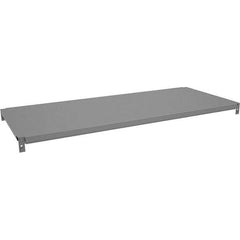 Tennsco - 42" Wide, 3/4 High, Open Shelving Accessory/Component - Steel, 18" Deep, Use with Capstone Shelving - USA Tool & Supply