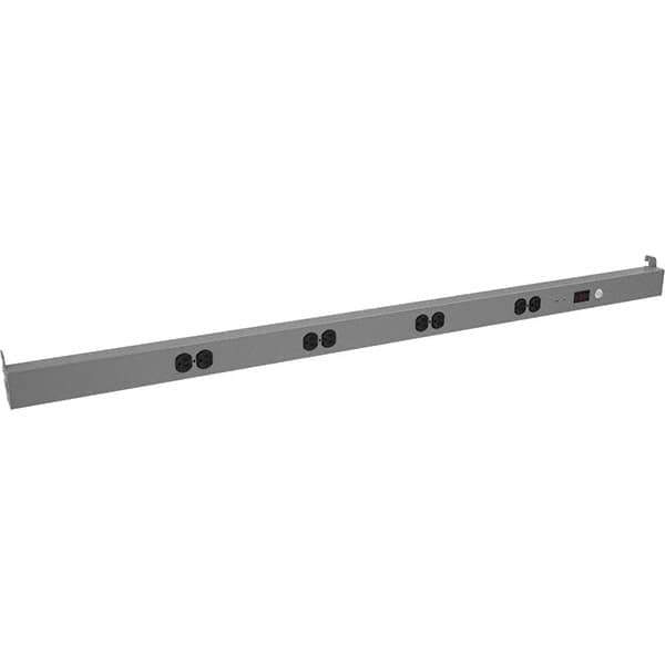 Tennsco - Workbench & Workstation Accessories   Type: Power Bar    For Use With: Tennsco Packing Tables - USA Tool & Supply