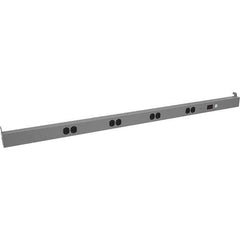 Tennsco - Workbench & Workstation Accessories   Type: Power Bar    For Use With: Tennsco Packing Tables - USA Tool & Supply