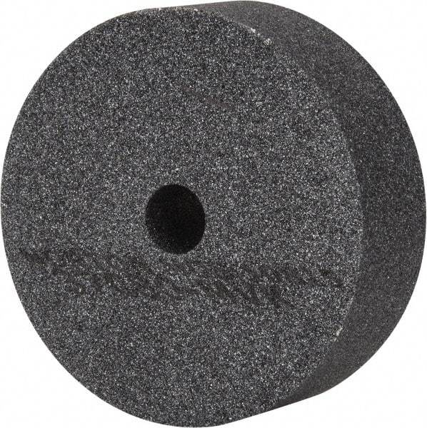 Norton - 80 Grit Silicon Carbide Type 1 Internal Grinding Wheel - 3" Diam x 1/2" Hole x 1" Thick, 10,825 Max RPM, Type 1 Medium Grade, M Hardness, Vitrified Bond, No Recess - USA Tool & Supply