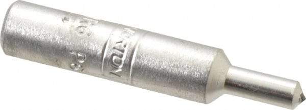 Norton - 1/4" Max Concave Radius Single Point Diamond Dresser - 2" Long x 3/8" Shank Diam - USA Tool & Supply