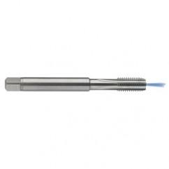 M8x1.0 6H 4-Flute Carbide Semi-Bottoming 15 degree Spiral Flute Tap-Bright - USA Tool & Supply