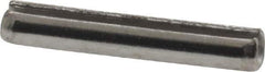 Made in USA - 1/8" Diam x 3/4" Long Slotted Spring Pin - Grade 18-8 Stainless Steel - USA Tool & Supply
