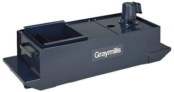 Graymills - 21 Gallon Tank Capacity, Coolant Pump - 44" Tank Length x 16" Tank Width x 9-3/4" Tank Height - USA Tool & Supply